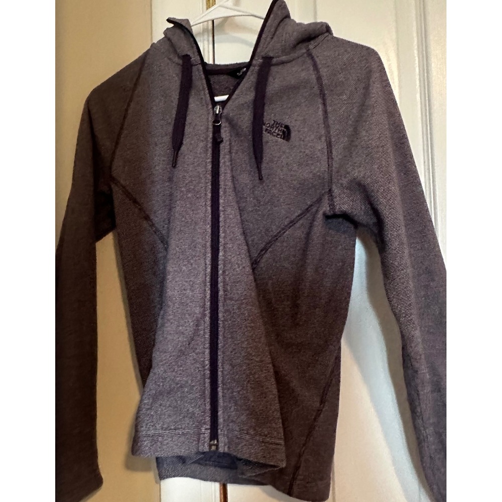 The‎ North Face Womens XS purple Full Zip Hoodie Jacket